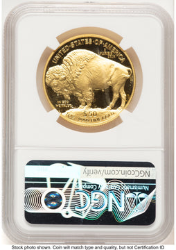 2023-W Proof Gold Buffalo 1 oz Brown Label NGC PF70