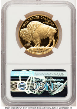 2024-W Proof Gold Buffalo 1 oz Brown Label NGC PF70