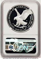 2026-W Proof Silver Eagle 1 oz ER Jeff Garrett Red Book NGC PF70