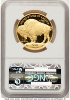 2011-W Proof Gold Buffalo 1 oz Brown Label NGC PF70