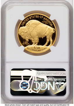 2008-W Proof Gold Buffalo 1 oz Red Book NGC PF70