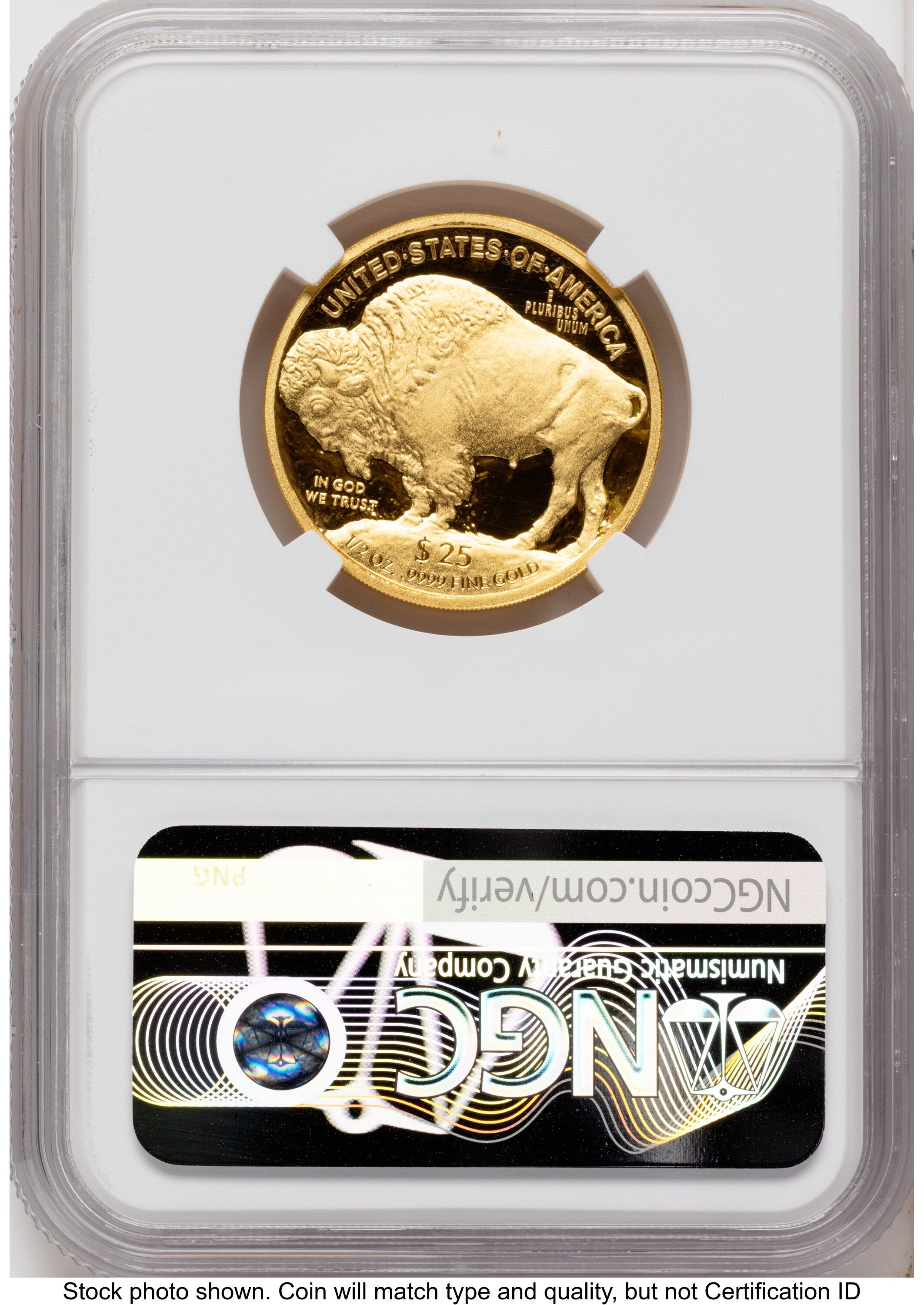 2008-W Proof Gold Buffalo 1/2 oz Red Book NGC PF70