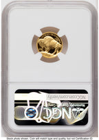 2008-W Proof Gold Buffalo 1/10 oz Red Book NGC PF70