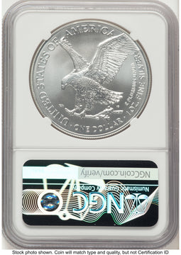 2026 Silver Eagle FDI 1ST NGC MS70