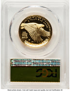 2017-W G$100 American Liberty High Relief FS Gold Foil PCGS PR70
