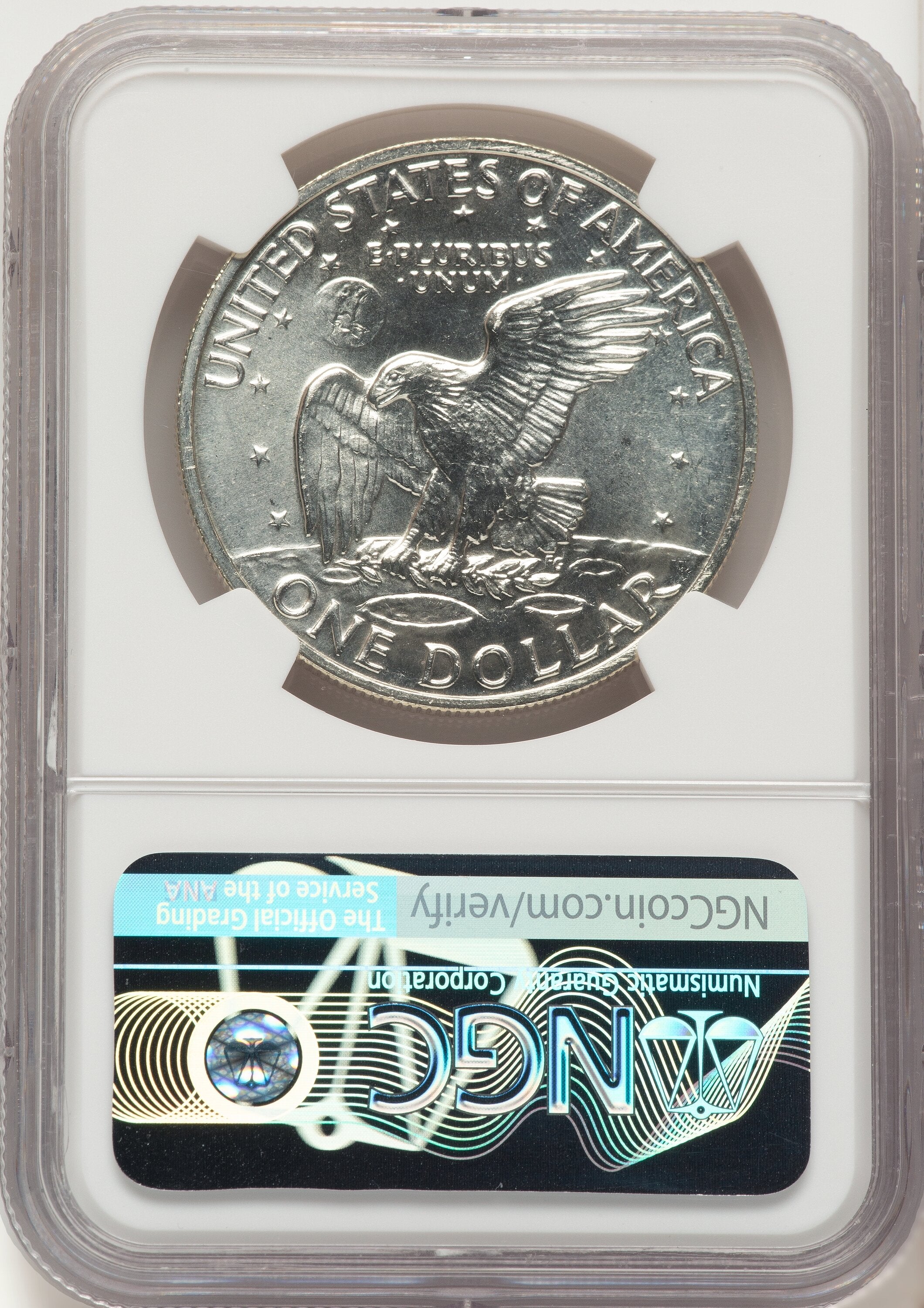 1972-S SILVER Eisenhower Dollar NGC MS69