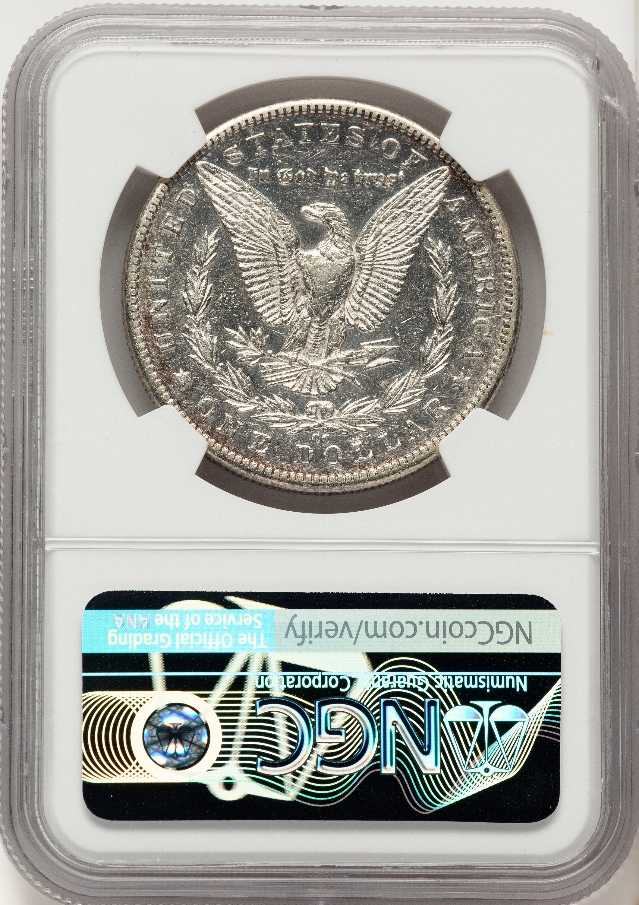 1889-CC Morgan Dollar NGC AU50