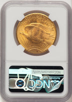 1927 $20 Saint-Gaudens Double Eagle NGC MS66+