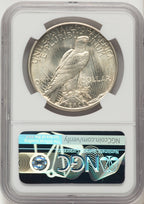 1921 Peace Dollar NGC MS66