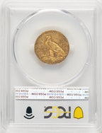 1909-O $5 Indian Half Eagle PCGS AU53
