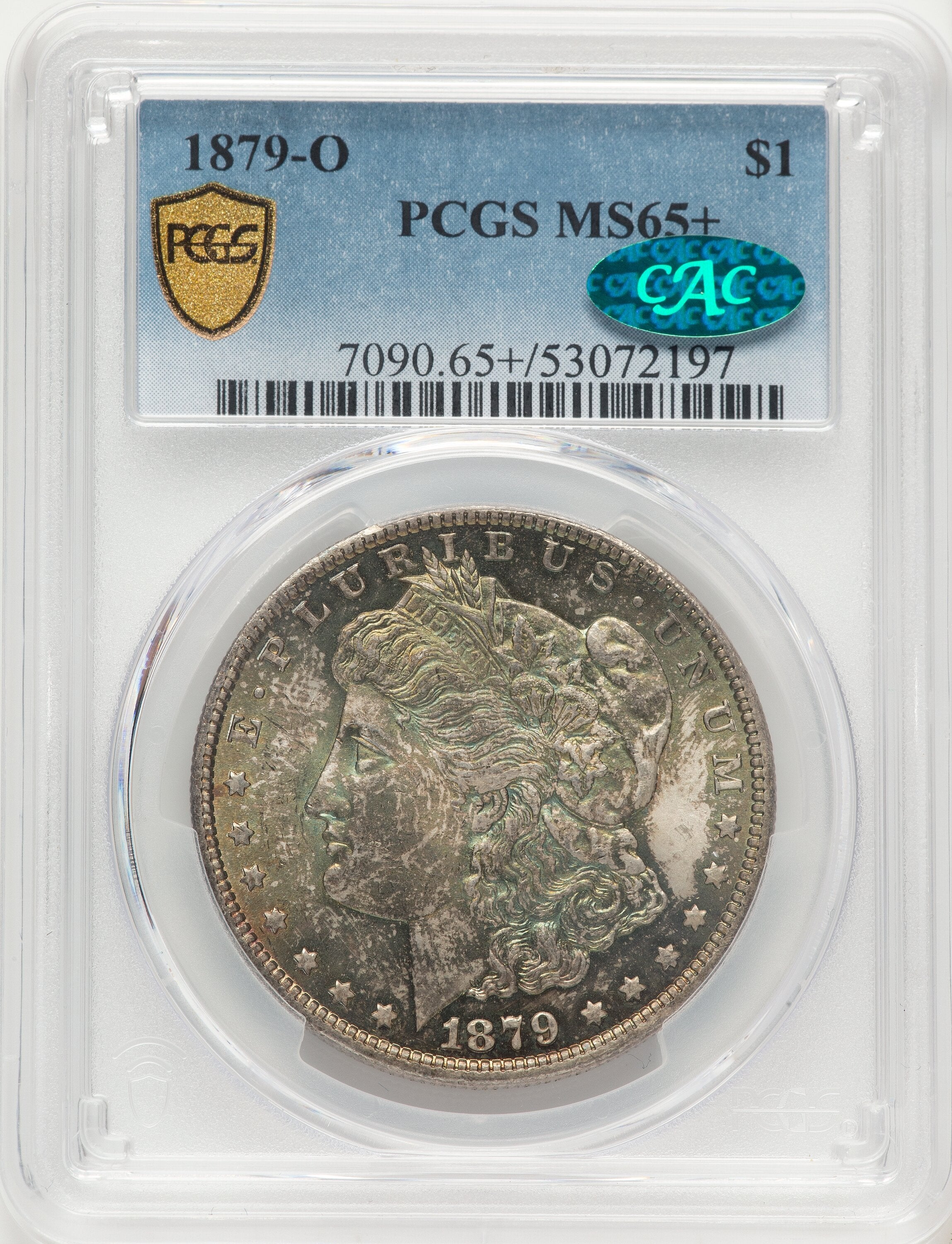 1879-O CAC Morgan Dollar PCGS MS65+ | LCR Coin