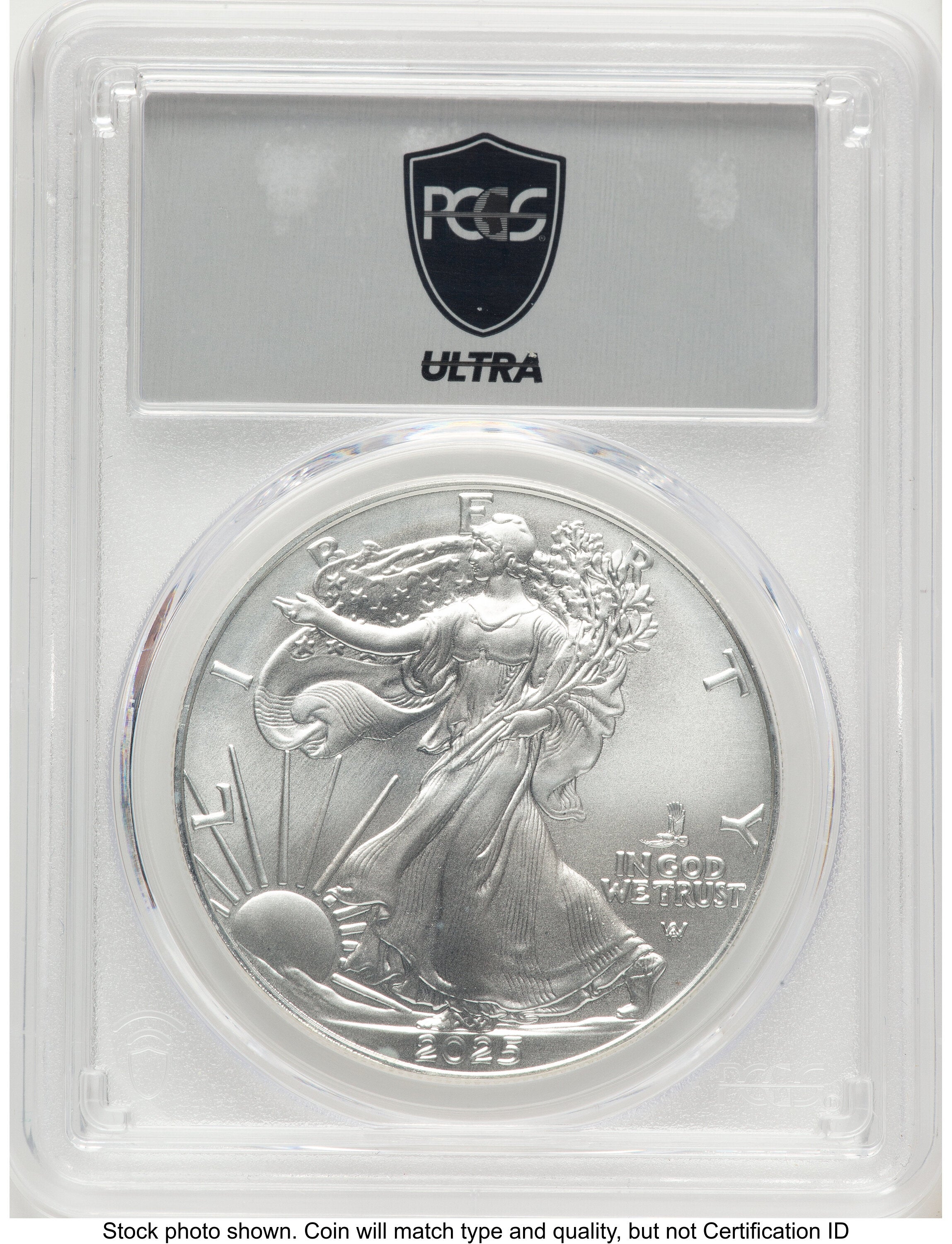 2025-(P) Silver Eagle (Privy Mark) Ultra Label PCGS MS70