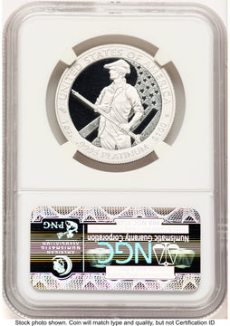 2012-W Proof Platinum Eagle 1 oz ER Blue NGC PF70