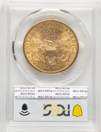 1883-S $20 Blue Gradient Liberty Double Eagle PCGS MS61