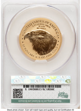 2026-W Enhanced Gold Eagle 1 oz Advanced Delivery Ron Drzewucki America 250 CACG MS70