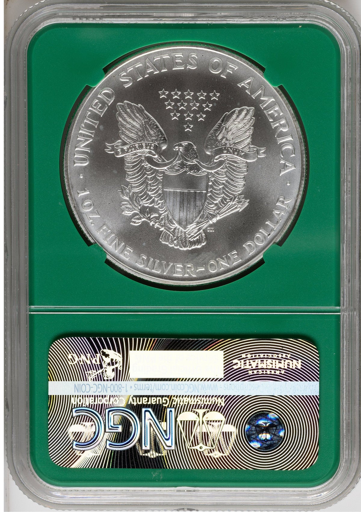 1994 Silver Eagle Monster Box From US Mint Sealed Box Green Core Label NGC MS70