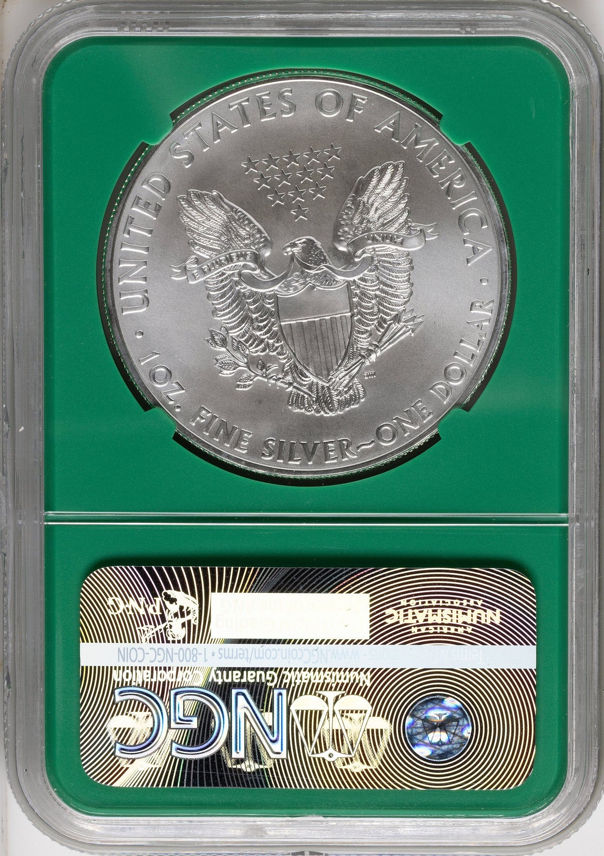 2015 Silver Eagle Monster Box From US Mint Sealed Box Green Core Label NGC MS70