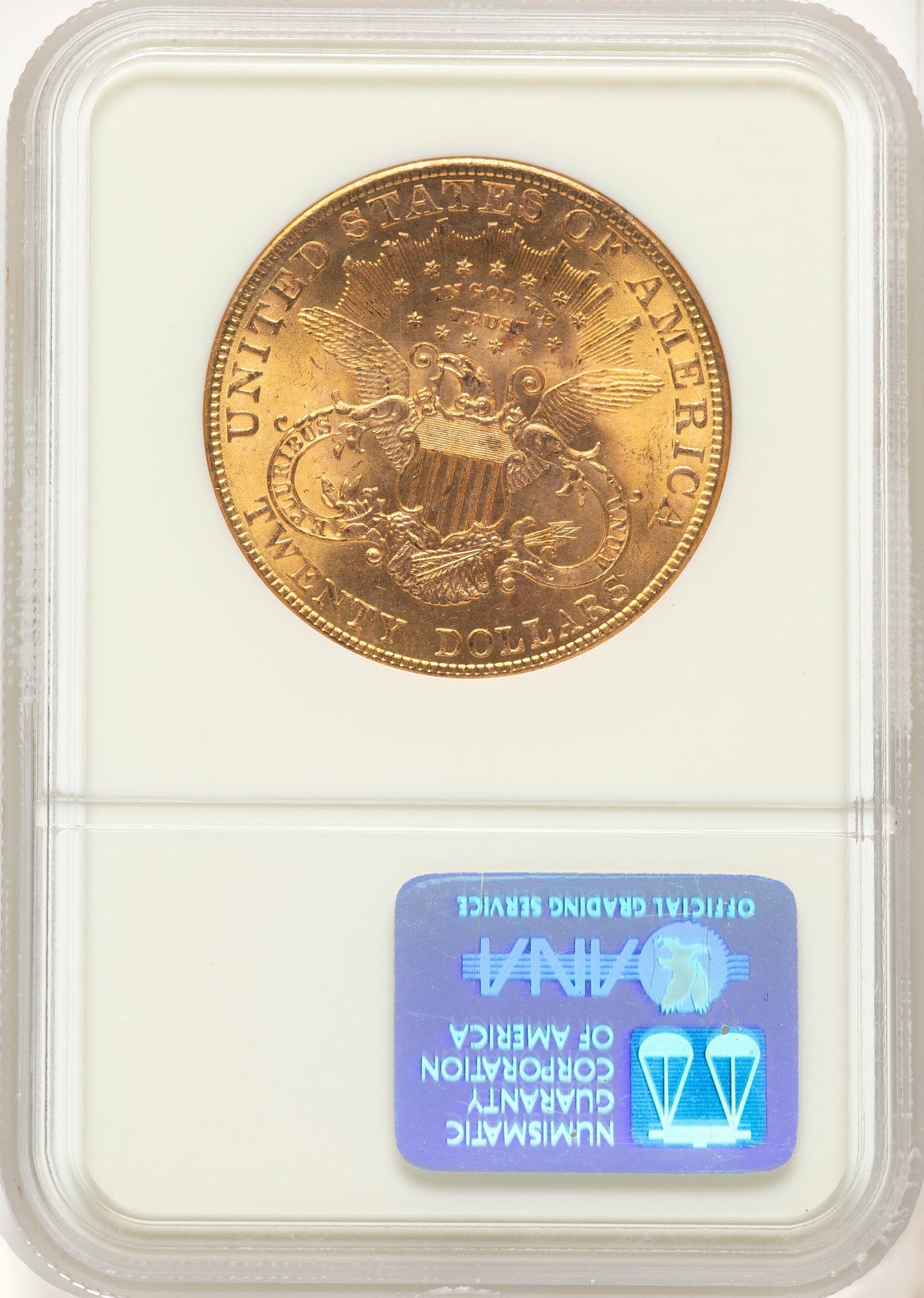 1901 $20 Liberty Double Eagle NGC MS63