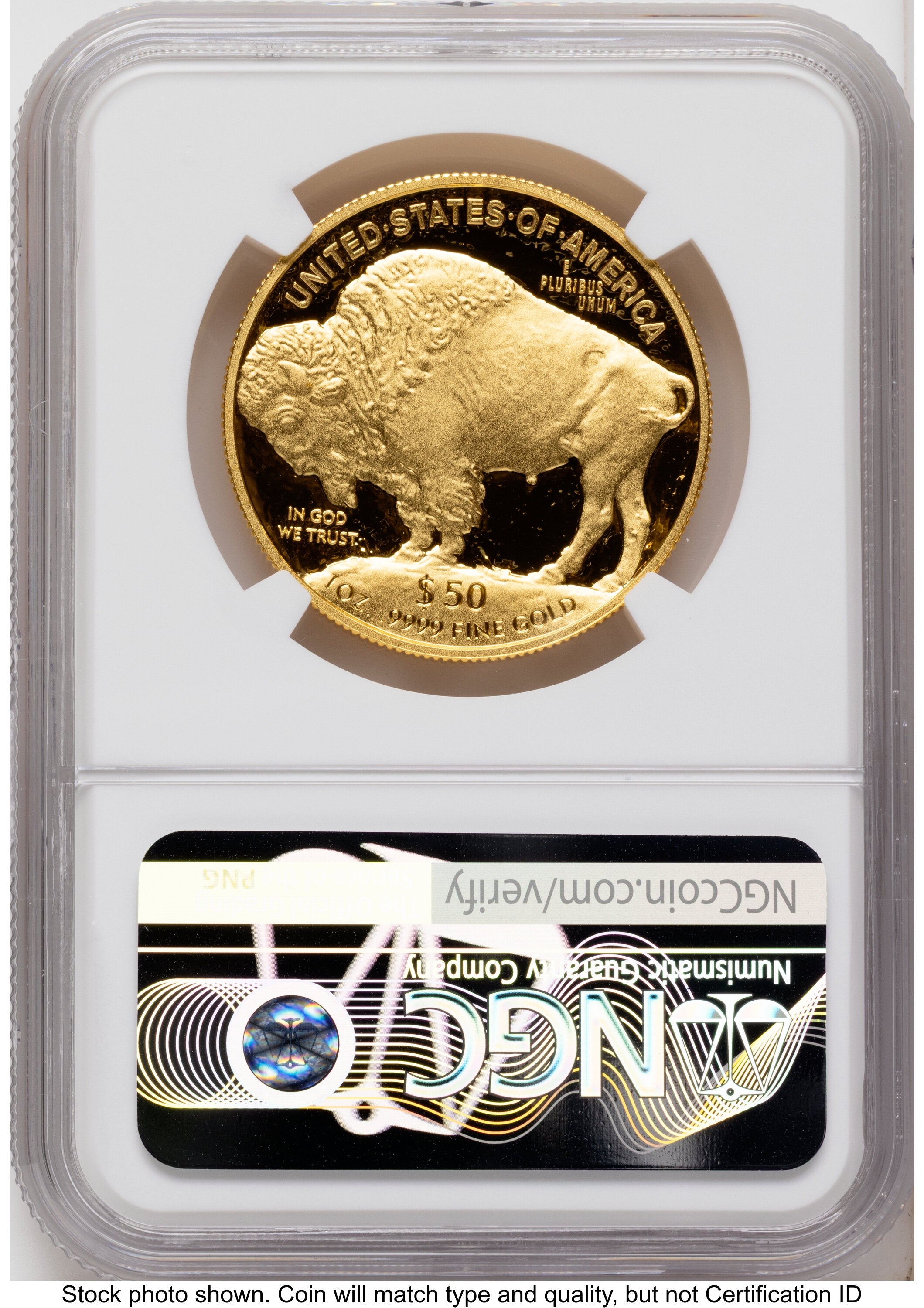 2015-W Proof Gold Buffalo 1 oz Red Book NGC PF70