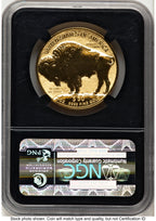 2013-W Reverse Proof Gold Buffalo 1 oz FR Bison Label NGC PF70