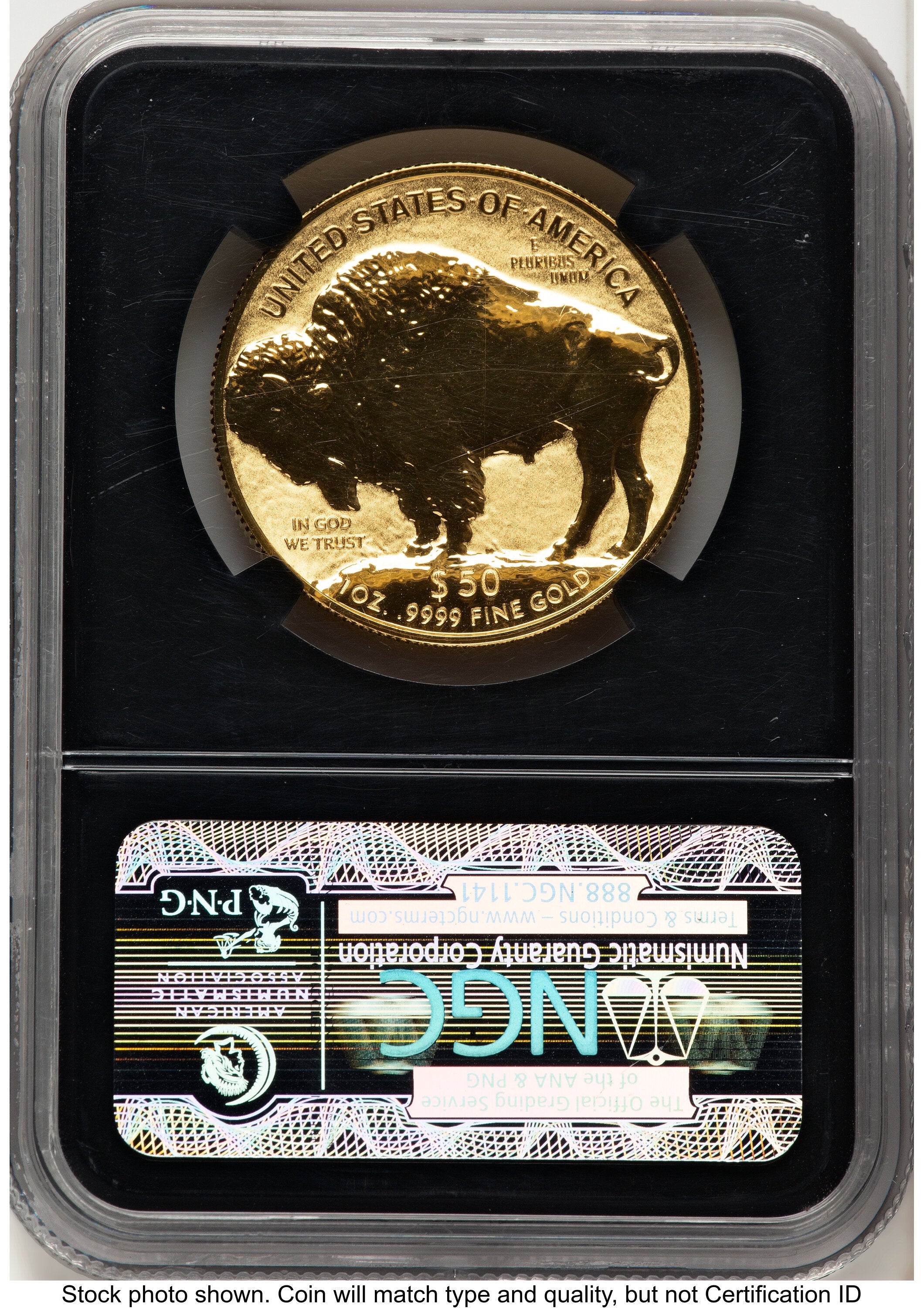 2013-W Reverse Proof Gold Buffalo 1 oz FR Bison Label NGC PF70