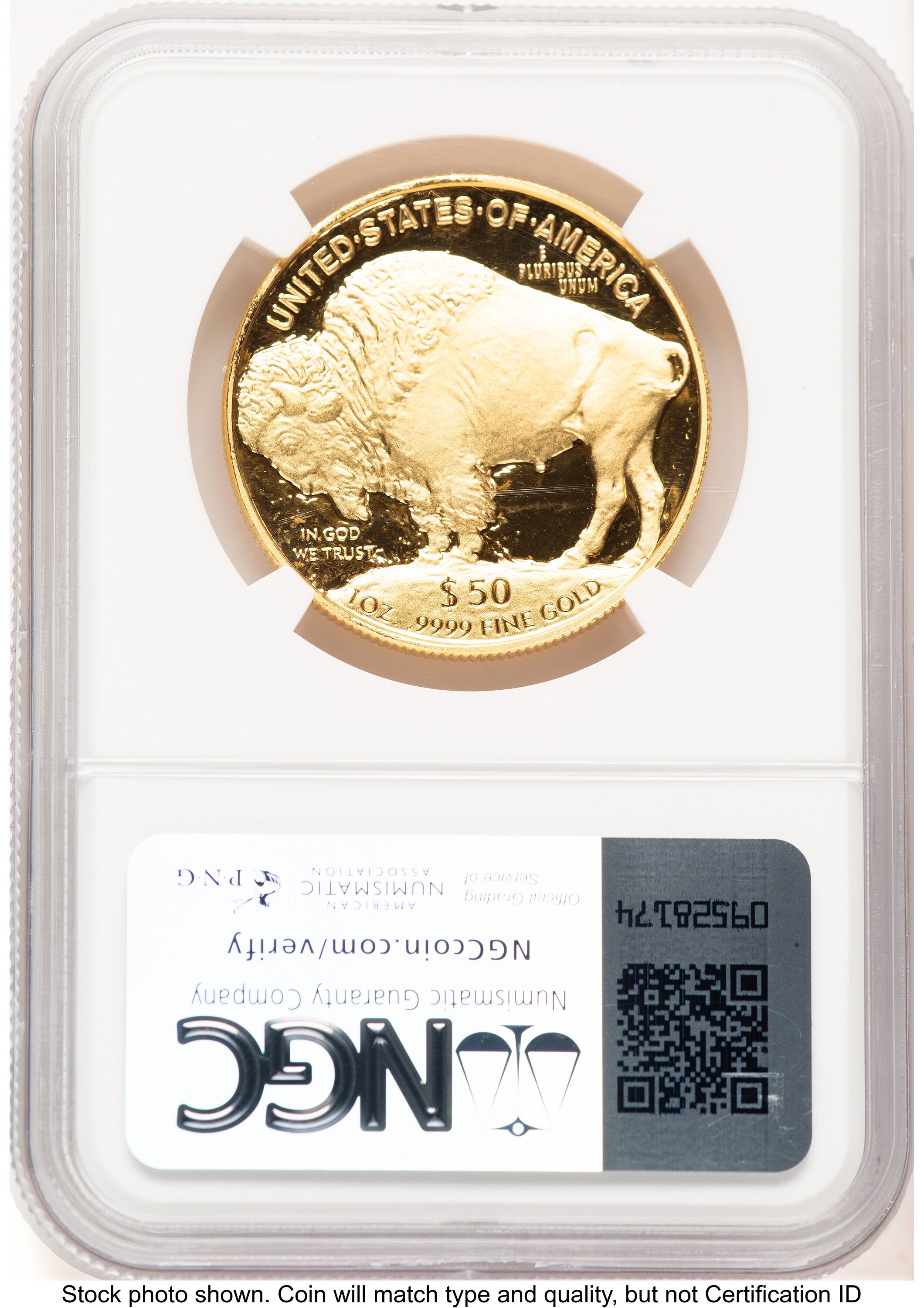 2006-W Proof Gold Buffalo 1 oz Brown Label NGC PF70