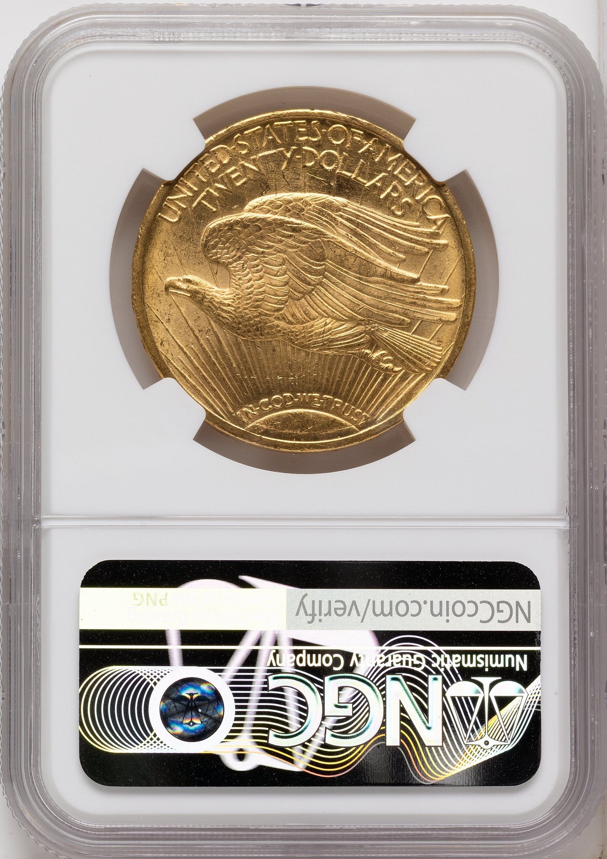 1923 $20 Brown Label Saint-Gaudens Double Eagle NGC MS64