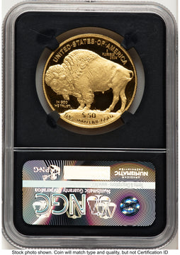 2015-W Proof Gold Buffalo 1 oz FDI NGC PF70 Ed Moy