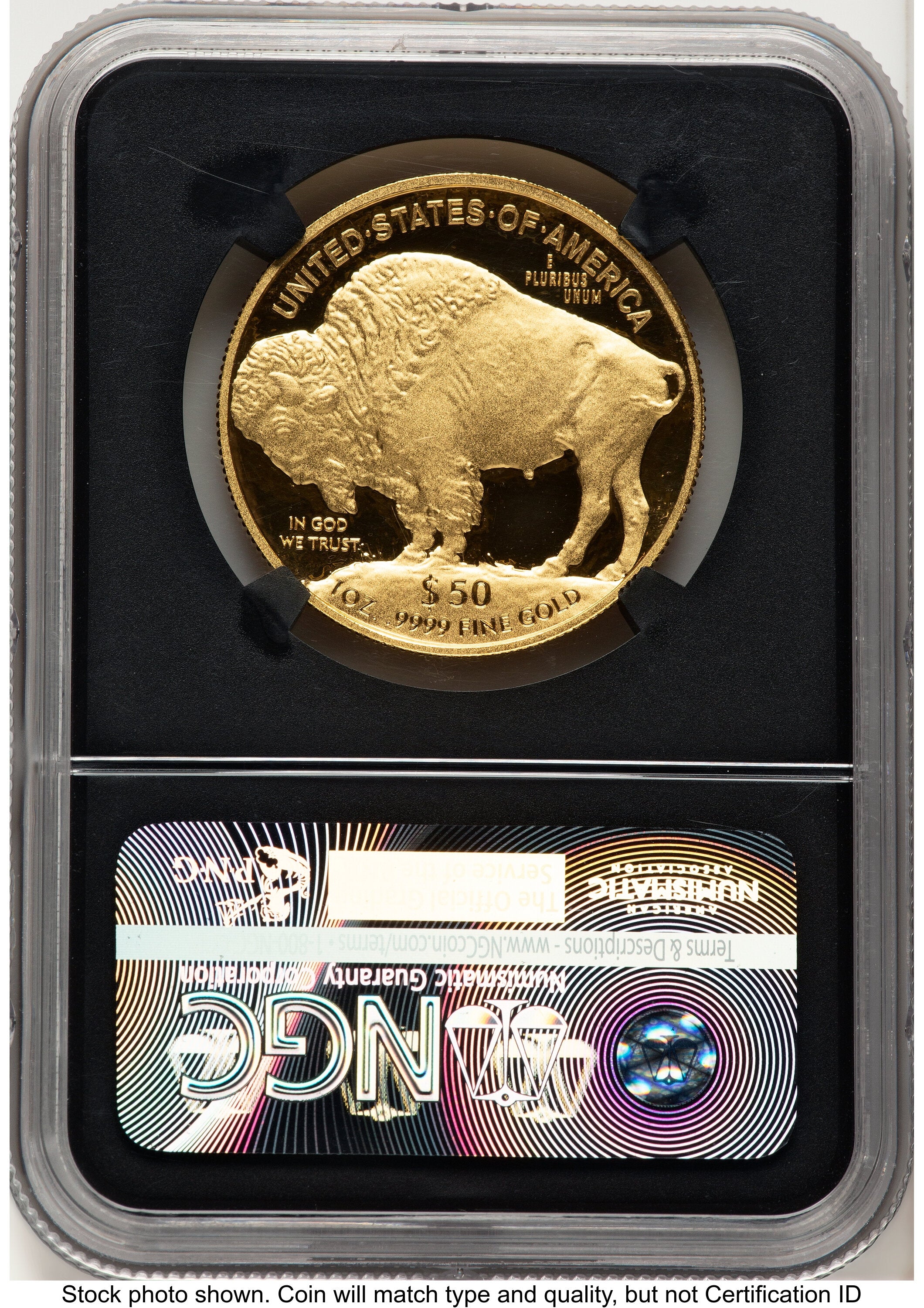 2015-W Proof Gold Buffalo 1 oz FDI NGC PF70 Ed Moy