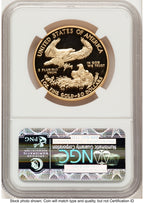 2013-W Proof Gold Eagle 4-Coin Set ER Blue NGC PF70