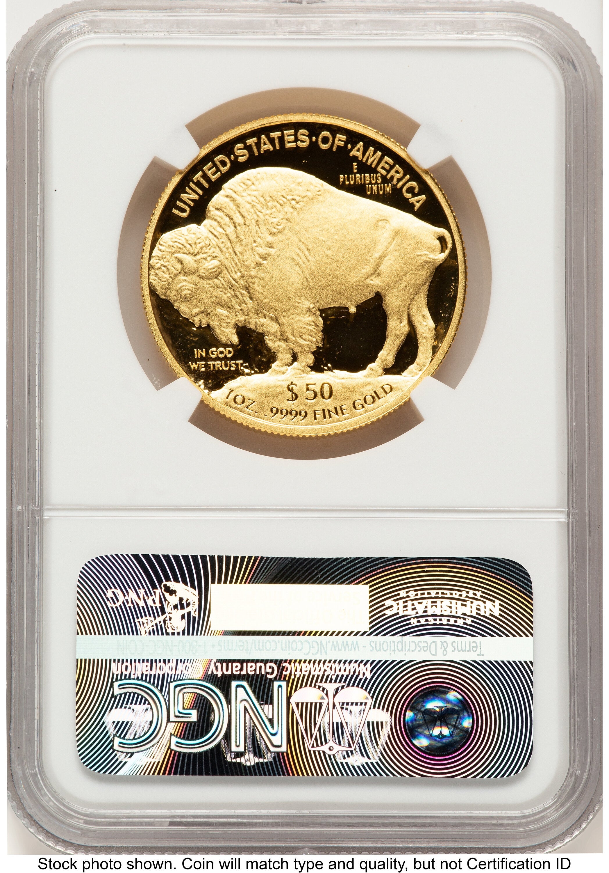 2010-W Proof Gold Buffalo 1 oz Mike Castle NGC PF70