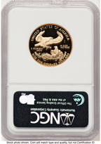 1998-W Proof Gold Eagle 1/2 oz Brown Label NGC PF70