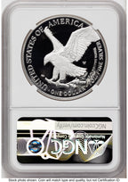2026-W Proof Silver Eagle 1 oz FDI America 250 John Hancock Label NGC PF70
