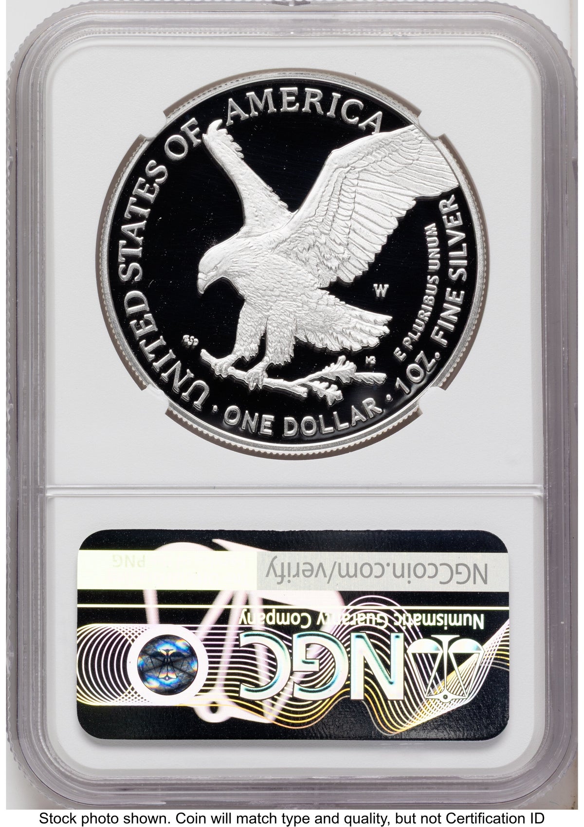 2026-W Proof Silver Eagle 1 oz ER Mike Castle NGC PF70