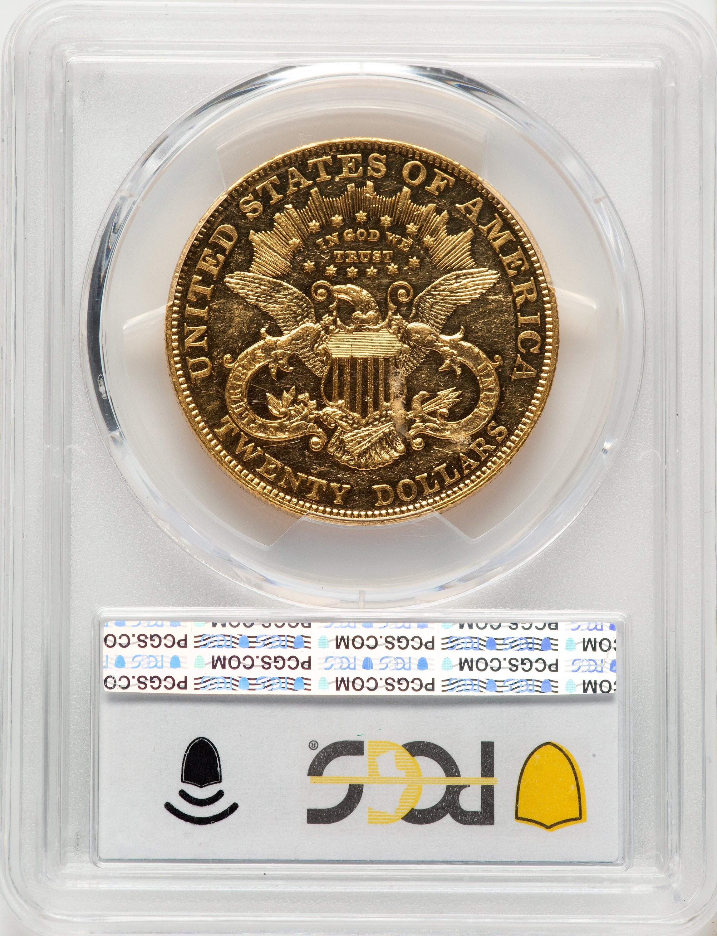 1902 $20 Proof Liberty Double Eagle PCGS AU58