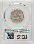 1861-S 25C Seated Quarter PCGS AU55