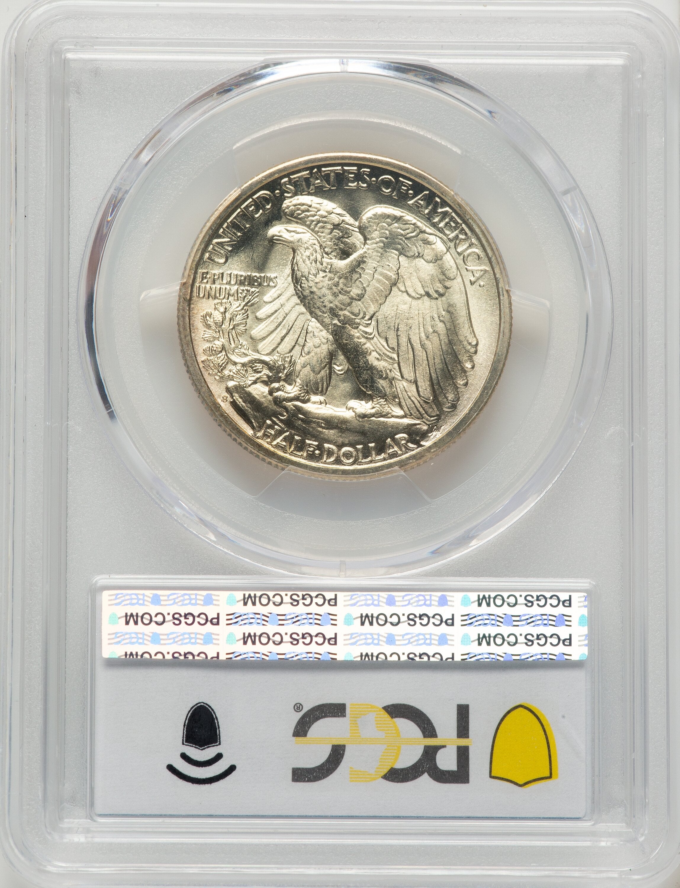 1942-S 50C Walking Liberty Half Dollar PCGS MS67