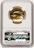 2009 G$20 Ultra High Relief PL Saint Gaudens Label NGC MS70