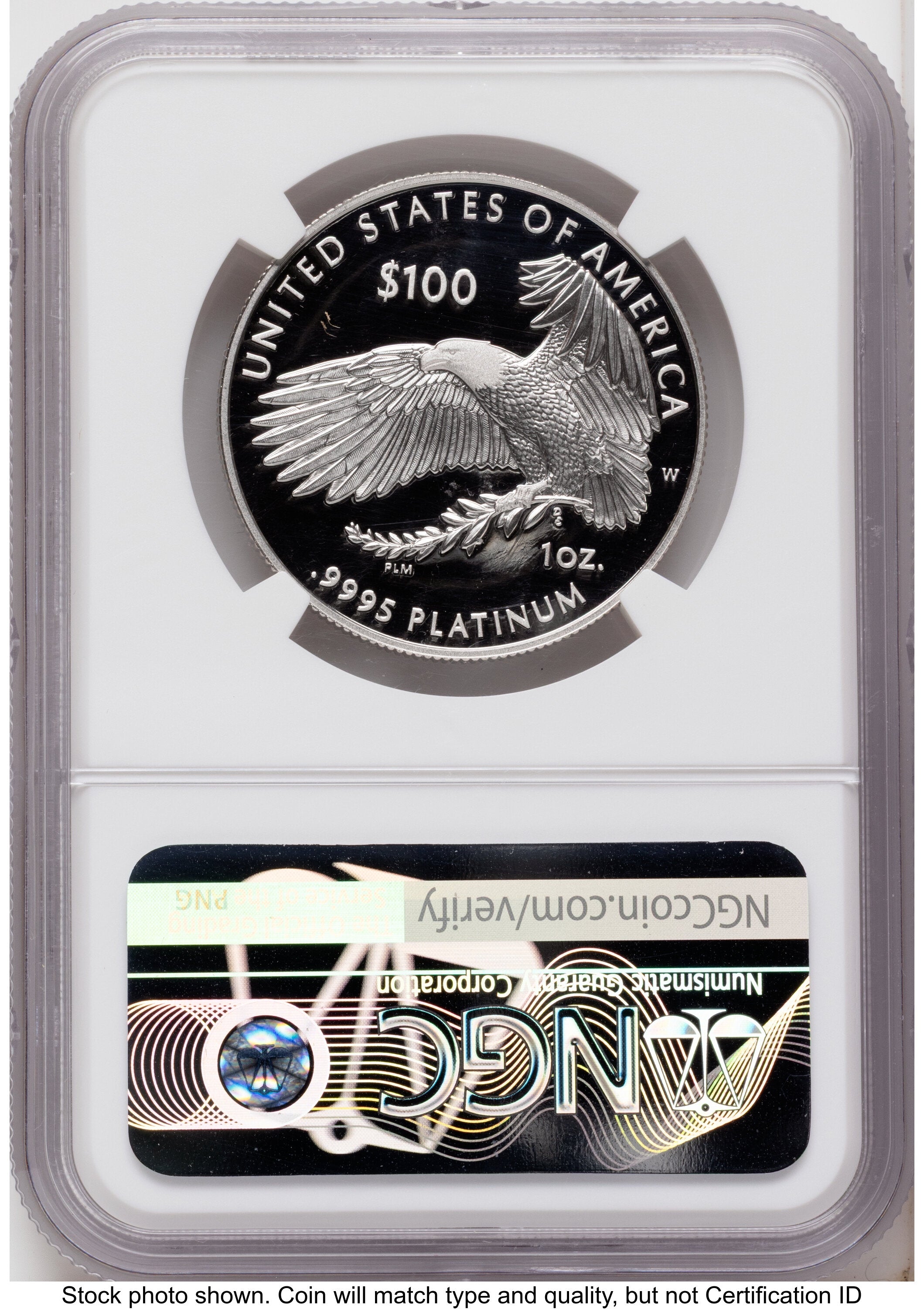 2022-W Proof Platinum Eagle 1 oz AR Mike Castle NGC PF70
