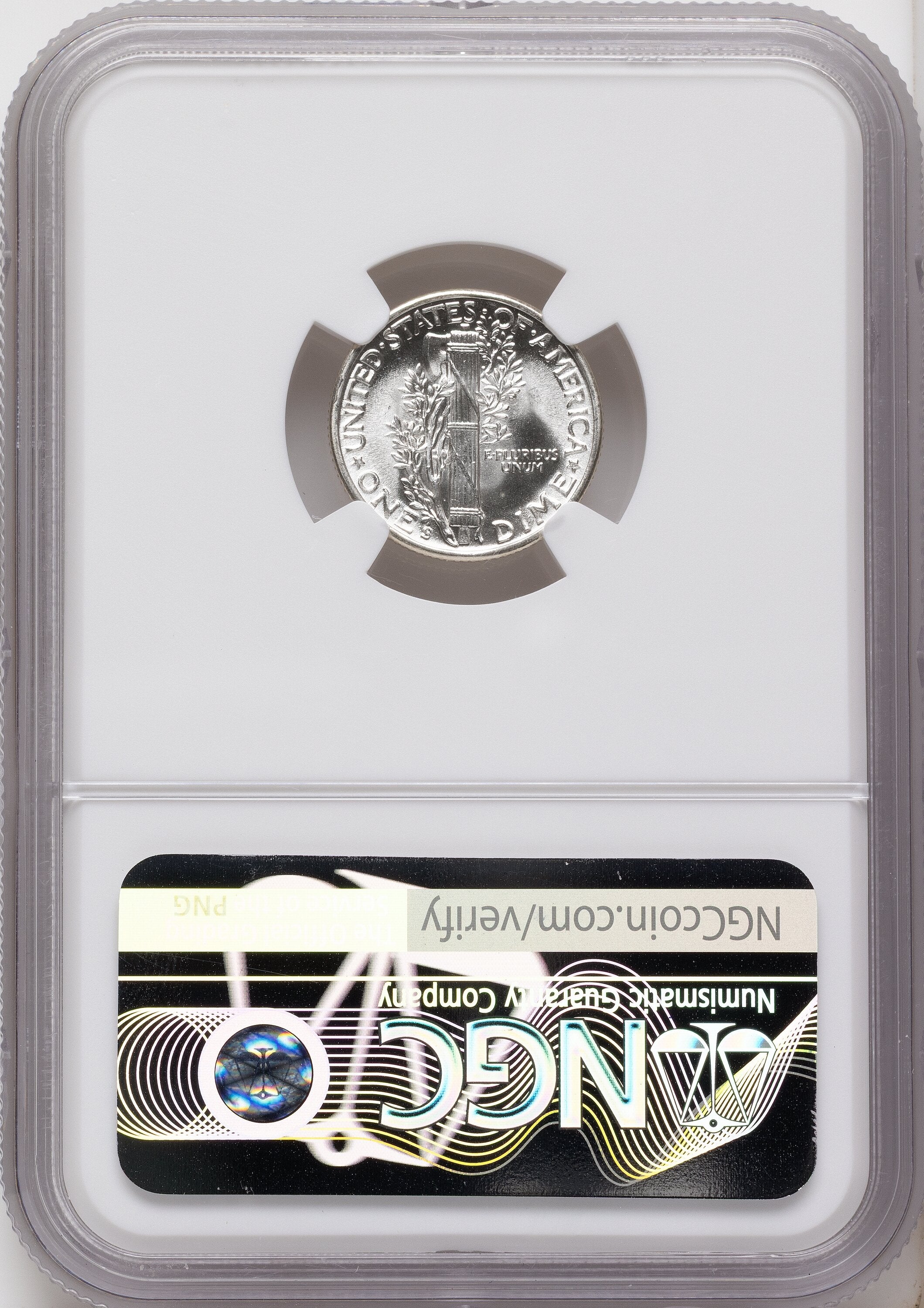 1942-S 10C FB Mercury Dime NGC MS68