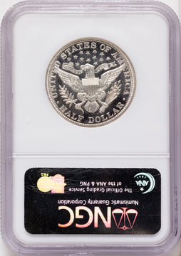 1912 50C Proof Barber Half Dollar NGC PR68