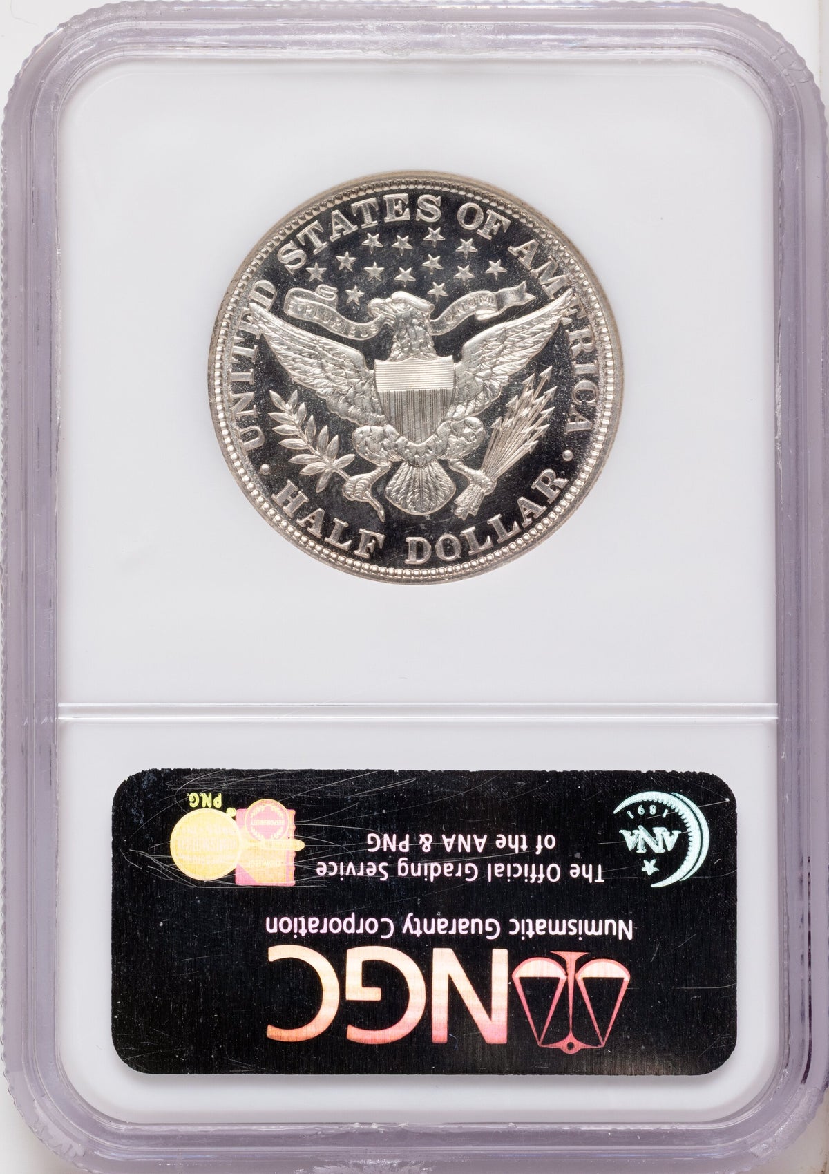 1912 50C Proof Barber Half Dollar NGC PR68