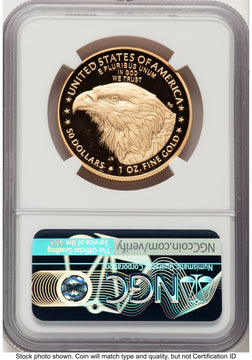 2023-W Proof Gold Eagle 1 oz NGC PF70 Ed Moy
