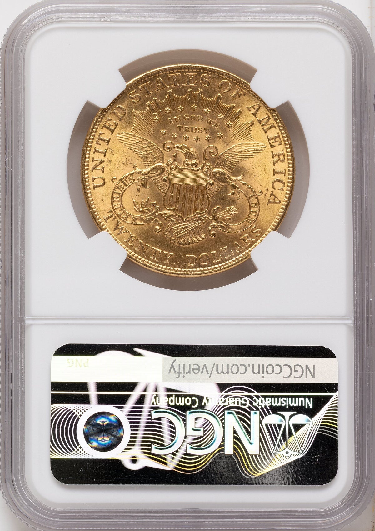 1901 $20 Liberty Double Eagle NGC MS64