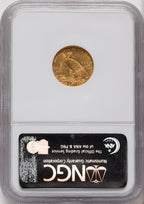 1913 $2.50 Indian Quarter Eagle NGC MS63