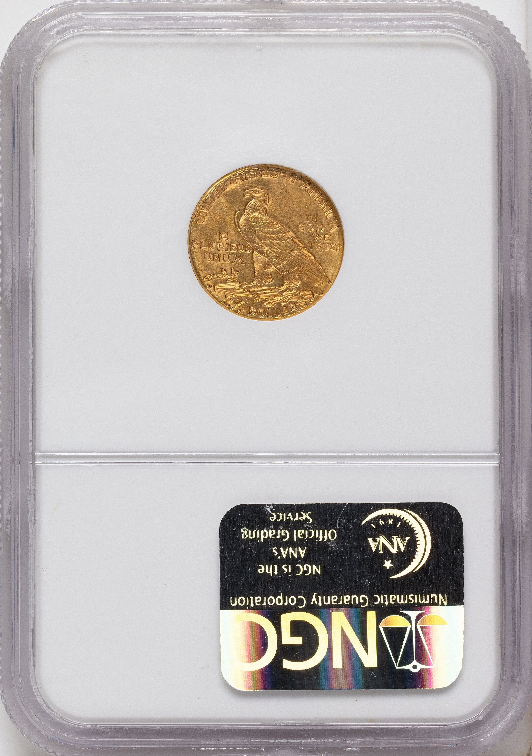 1925-D $2.50 Indian Quarter Eagle NGC MS65