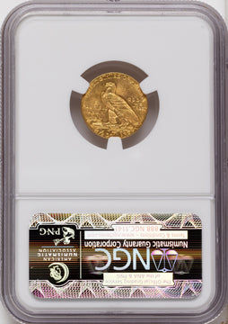 1927 $2.50 Indian Quarter Eagle NGC MS65