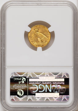 1927 $2.50 Indian Quarter Eagle NGC MS65