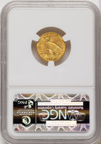 1927 $2.50 Indian Quarter Eagle NGC MS65