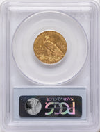 1908-D $5 Indian Half Eagle PCGS MS63